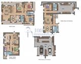 Villa singola con terreno privato, appartamento indipendente e dependance.